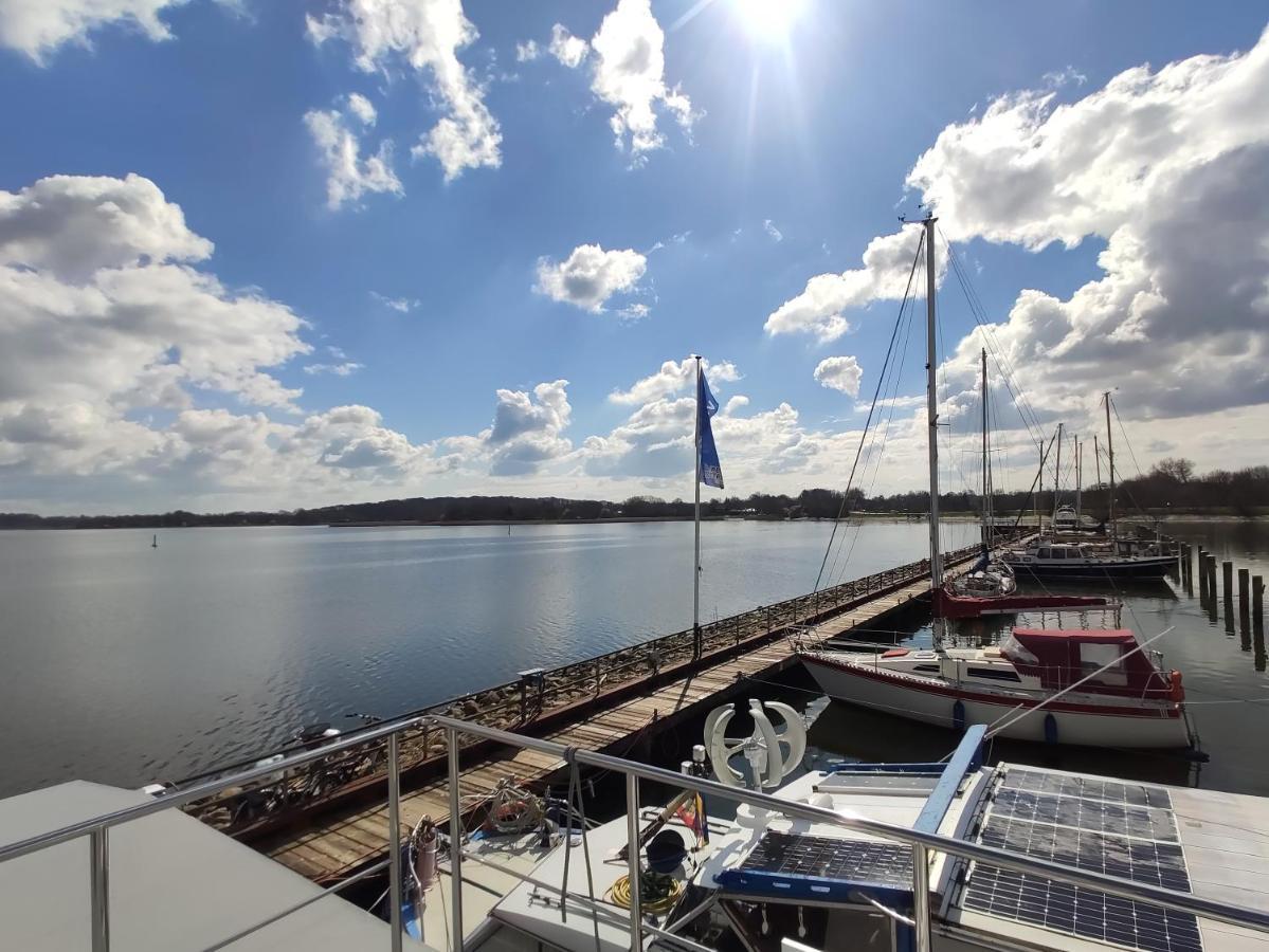 Hotel Hausboot Hilja Schleswig Exterior foto